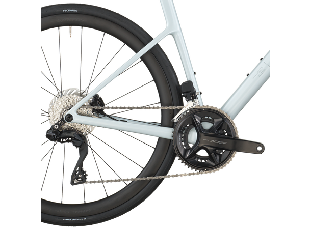 SCOTT Addict 30 Hvit L Landeveissykkel i karbon 