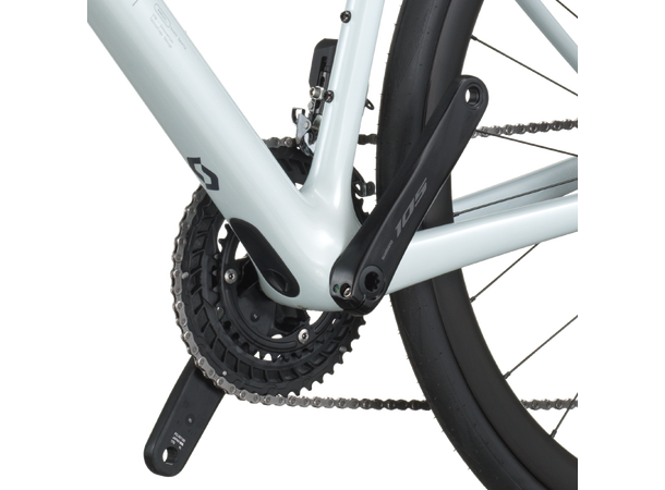 SCOTT Addict 30 Hvit L Landeveissykkel i karbon 