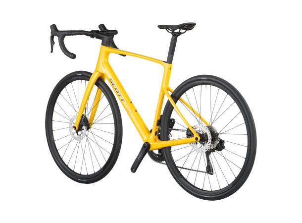 SCOTT Addict 40 Gul XXL Landeveissykkel i karbon 