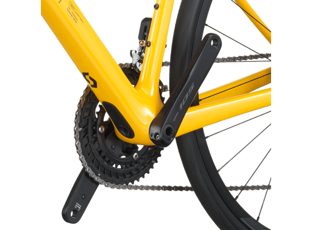 SCOTT Addict 40 Gul XXL Landeveissykkel i karbon 