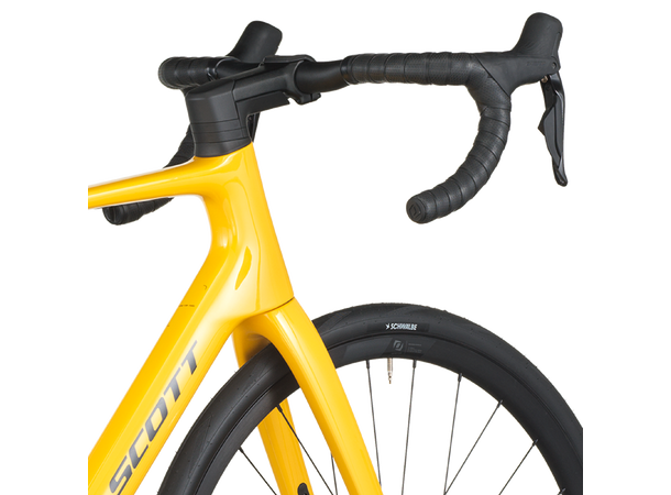 SCOTT Addict 40 Gul XXL Landeveissykkel i karbon 