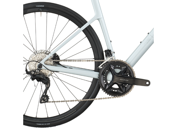 SCOTT Addict 50 Hvit XXS Landeveissykkel i karbon 