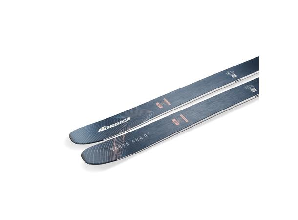 NORDICA Santa Ana 97 Oransje 150 Flat ski 