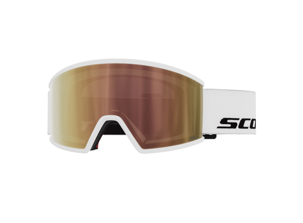 SCOTT Goggle Ambit LS Hvit AMP LS Cinnam on chrome S1-3 