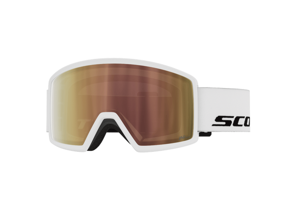 SCOTT Goggle Neo LS Hvit AMP LS cinnamon chrome S1-3 