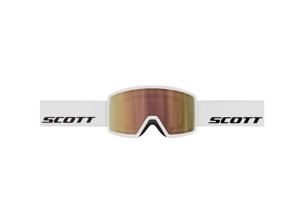 SCOTT Goggle Neo LS Hvit AMP LS cinnamon chrome S1-3 