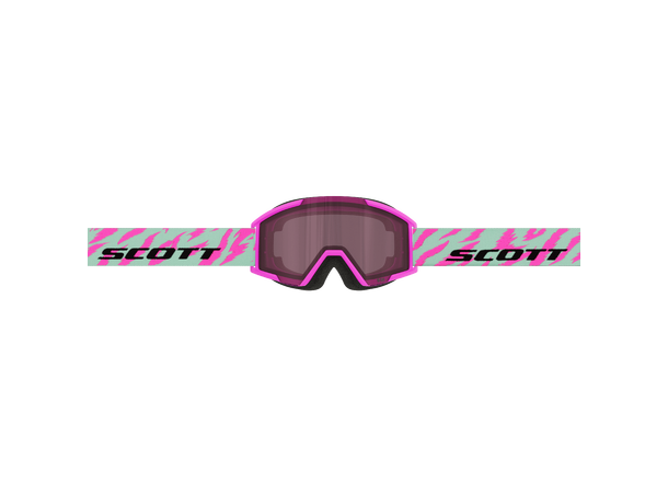 SCOTT Goggle Shield Jr. Rosa/Grønn RoseS2 