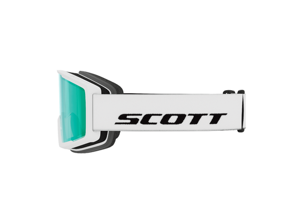 SCOTT Goggle Trace Pro Compact Hvit Green chrome S2 