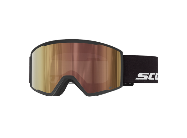 SCOTT Goggle Trace Pro LS Sort AMP LS cinnamon chrome S1-3 
