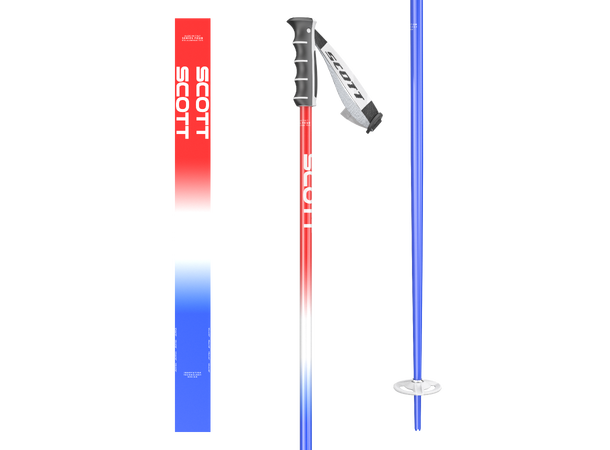 SCOTT Pole Sun Valley Blå 110 All mountain alpinstav 