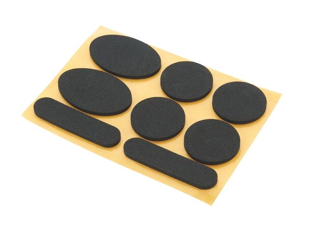 SIDAS ADHESIVE PADS 5-15 (10P) Svart Boot and shoe fitting (10 sheets) 