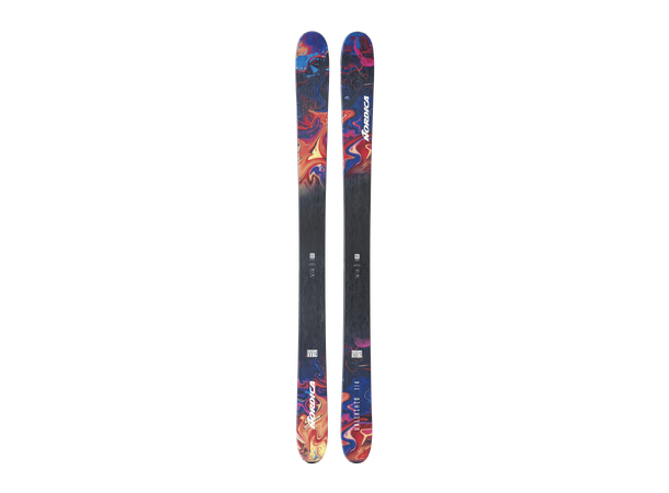NORDICA Unleashed 114 Sort 174 Freeride - flat ski 