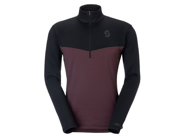 SCOTT Pullover Ms Def Light Rød/Sort XS Genser - mellomlag 