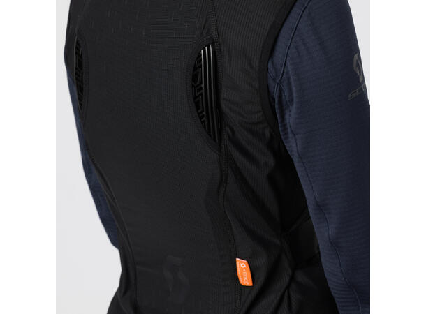 SCOTT Vest Airflow Free Ws Sort XL Ryggbeskyttelse 