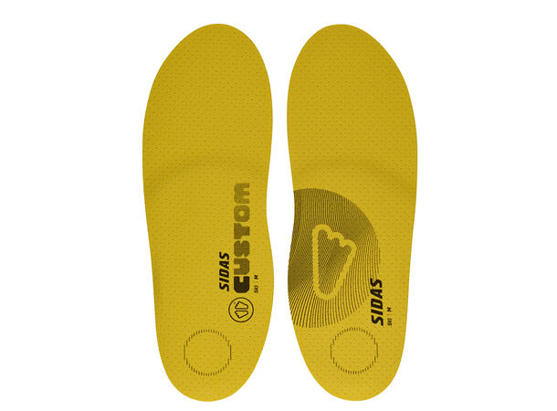 SIDAS Custom Ski Gul XS Customsåle alpint 