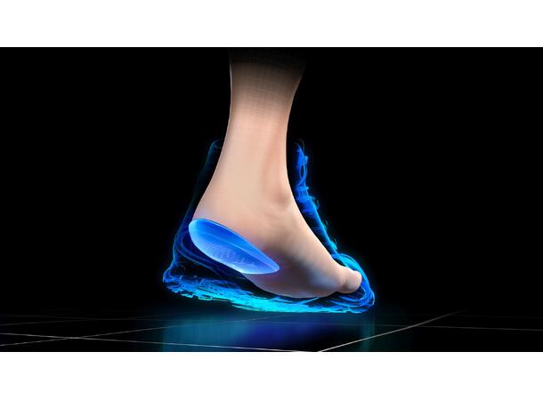 Sidas GEL HEEL PAD Box a 10 Blå S/M Gelesåle til hel 