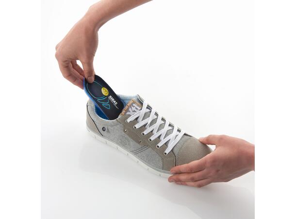 Sidas GEL HEEL PAD Box a 10 Blå S/M Gelesåle til hel 