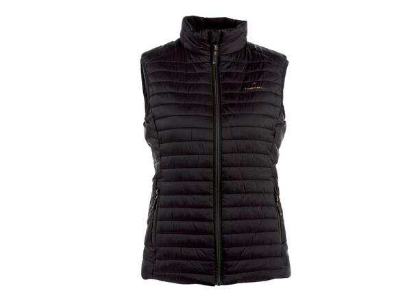 THERM-IC Heated vest women Sort S Heated vest with bluetooth cable 