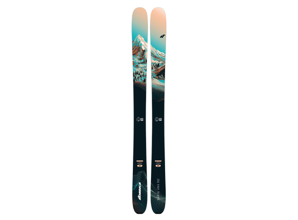 NORDICA Santa Ana 102 Oransje 155 Flat ski 