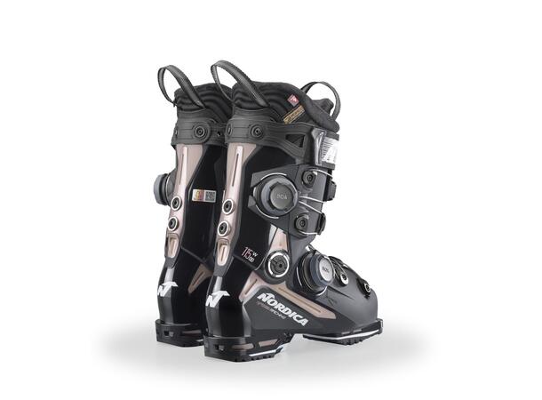 NORDICA Speedm 3 115 W Boa DDGW Sort 225 Speedmachine Alpinstøvel Dame 
