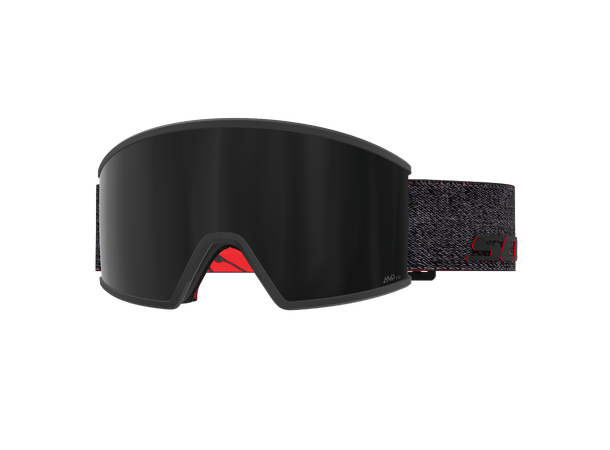 SCOTT Goggle Ambit Sort/Rød AMP black chrome S3 