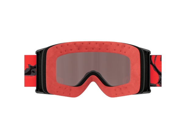 SCOTT Goggle Ambit Sort/Rød AMP black chrome S3 