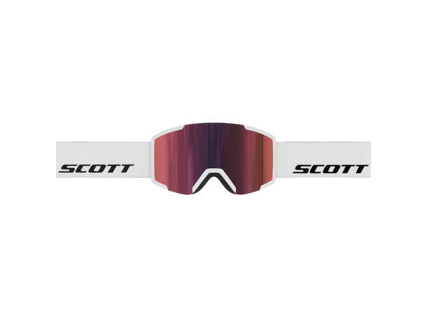 SCOTT Goggle Shield Hvit AMP red chrome S3 
