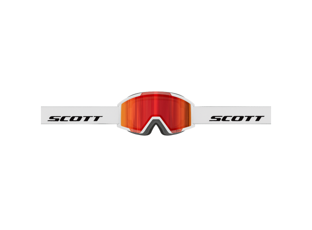 SCOTT Goggle Shield Pro Jr. Hvit Red chrome S3 