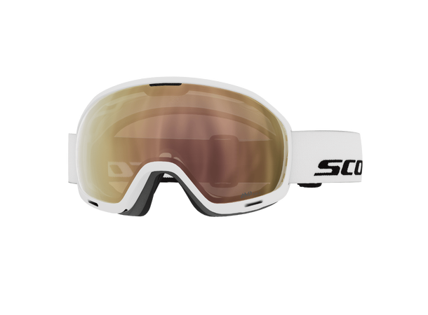 SCOTT Goggle Unlimited II OTG LS Hvit AMP LS cinnamon chrome S1-3 