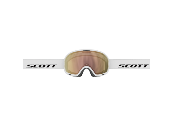 SCOTT Goggle Unlimited II OTG LS Hvit AMP LS cinnamon chrome S1-3 