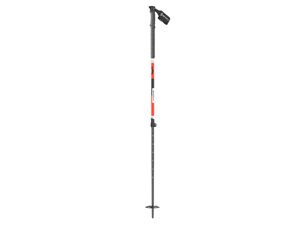 SCOTT Pole Aluguide Sort/Rød 105-140 Freeride alpinstav 
