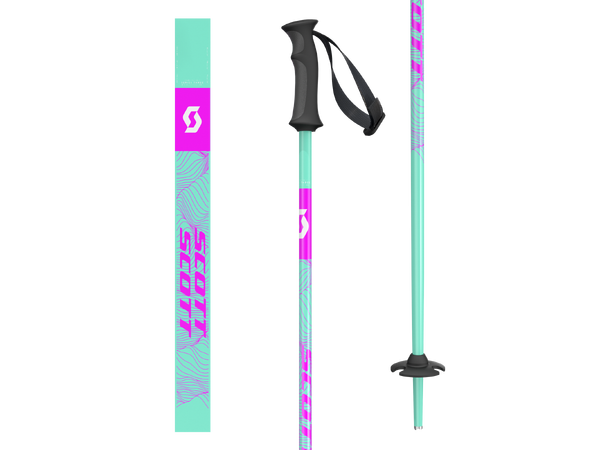 SCOTT Pole Element Jr. Grønn/Rosa 105 Alpinstav jr. 