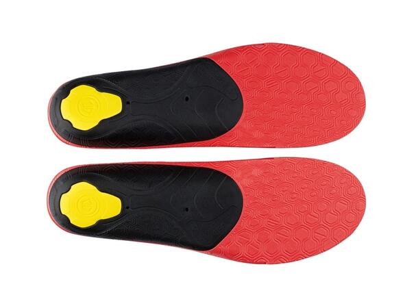 SIDAS 3FEET ECO WINTER HIGH Rød XS Anatomisk formet såle for høy fotbue 