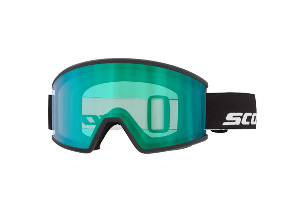 SCOTT Goggle Ambit Compact Sort AMP aurora green chrome S1 