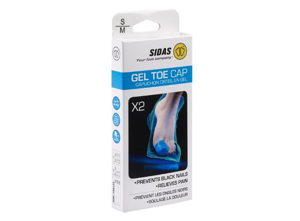SIDAS GEL TOE CAPS Blå S/M TOE CAPS 