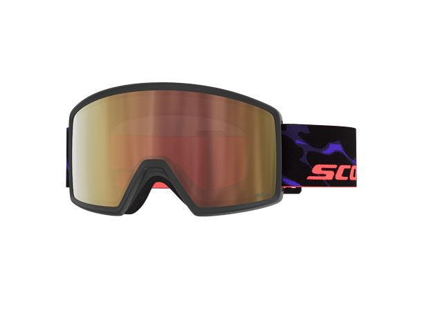 SCOTT Goggle Neo LS Sort/Lilla AMP LS Cinnamon chrome S1-3 
