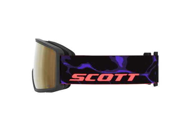 SCOTT Goggle Neo LS Sort/Lilla AMP LS Cinnamon chrome S1-3 