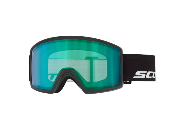 SCOTT Goggle Neo  Sort AMP aurora green chrome S1 