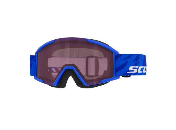 SCOTT Goggle Shield Jr. Blå/Hvit Rose S2 
