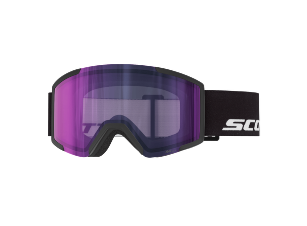 SCOTT Goggle Shield LS Sort AMP LS blue chrome S2-4 