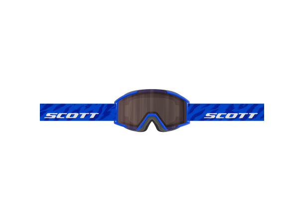 SCOTT Goggle Shield Pro Jr. Blå/Hvit Silver chrome S2 