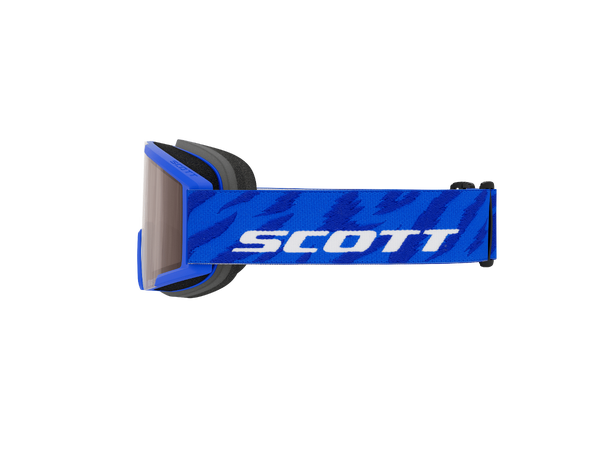 SCOTT Goggle Shield Pro Jr. Blå/Hvit Silver chrome S2 