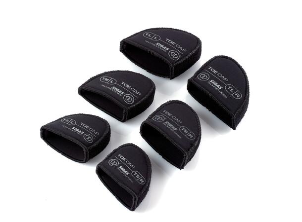 SIDAS TOE CAPS 3D SET Set med 3 storlekar (T1-T2-T3) 