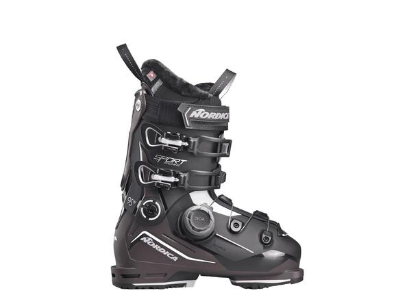 NORDICA Sportm 3 95 W Boa GW Sort 225 Sport Performance Alpinstøvel Dame 