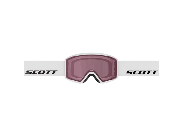 SCOTT Goggle Trace Hvit Rose S2 