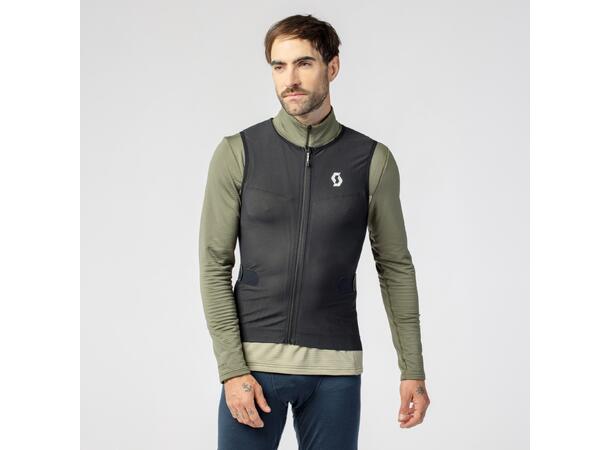 SCOTT Vest Airflow Ms Sort/Hvit S Ryggbeskyttelse 