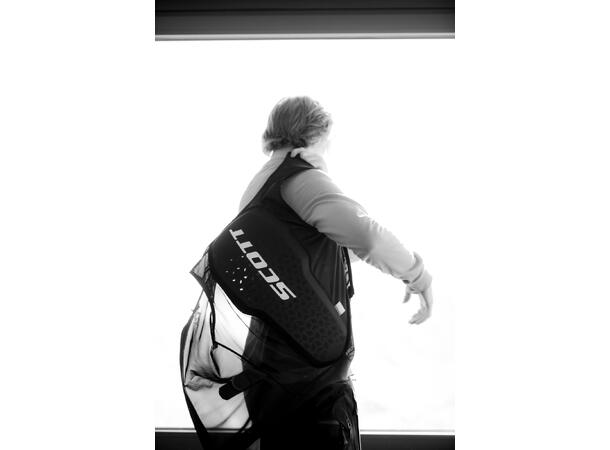 SCOTT Vest Airflow Ms Sort/Hvit S Ryggbeskyttelse 