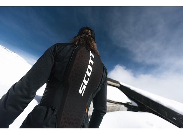 SCOTT Vest Airflow Ws Sort/Hvit S Ryggbeskyttelse 