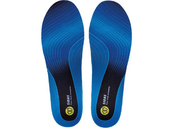 SIDAS 3D XC NORDIC Blå S Formede såler for langrenn 