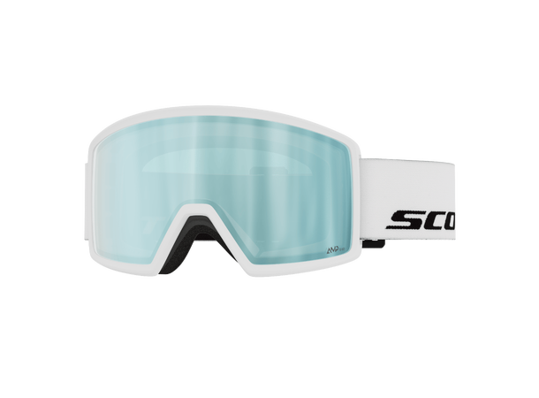 SCOTT Goggle Neo Hvit AMP ice chrome S2 